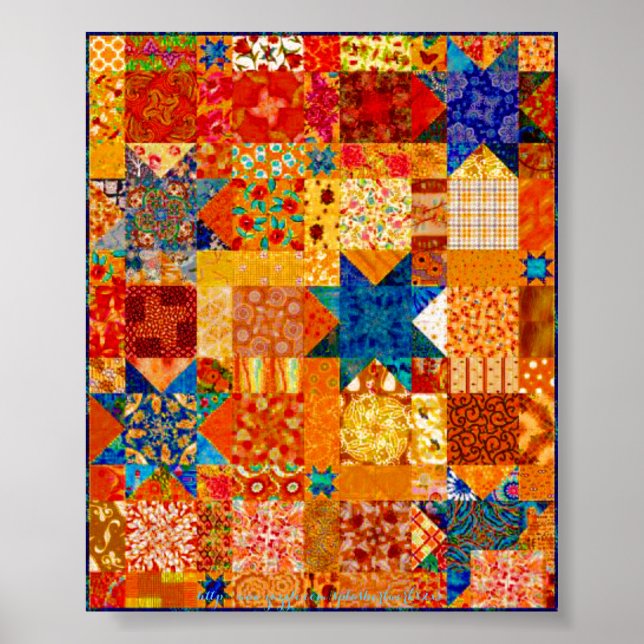 Póster "Quilt-Culilty" (Frente)