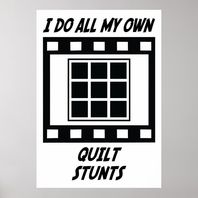 Póster Quilt Stunts (Frente)