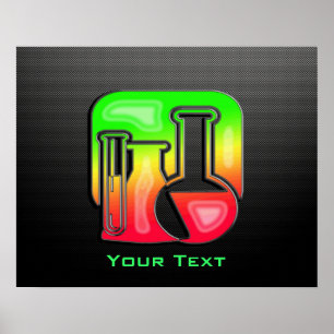 Póster Química brillante