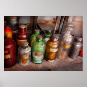 Póster Química - El arcoiris de los químicos