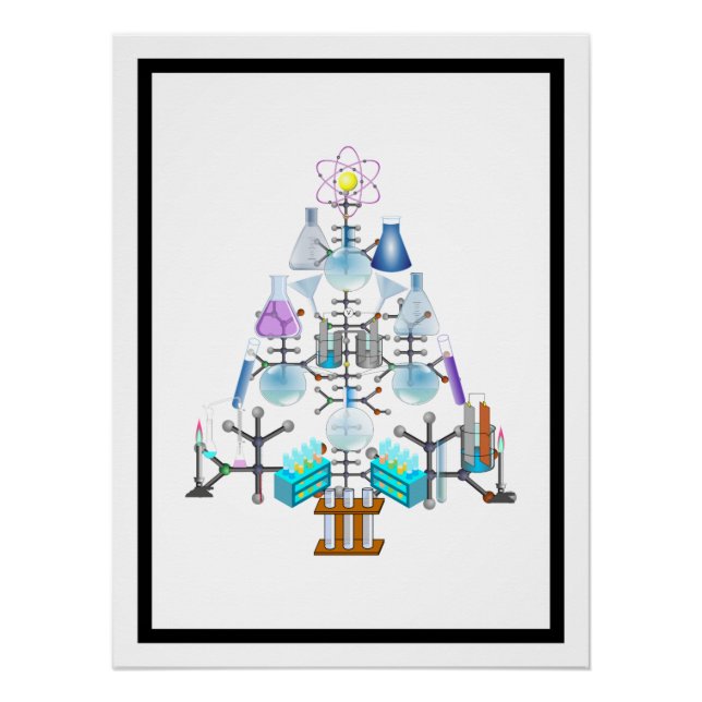 Póster Química, Oh Árbol Químico (Anverso)