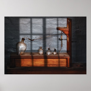 Póster Químico - El experimento de la ciencia