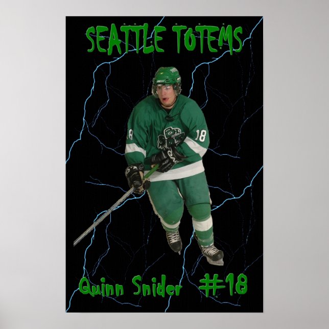 Póster Quinn Snider - Tótem Seattle (Frente)