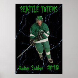 Póster Quinn Snider - tótemes de Seattle