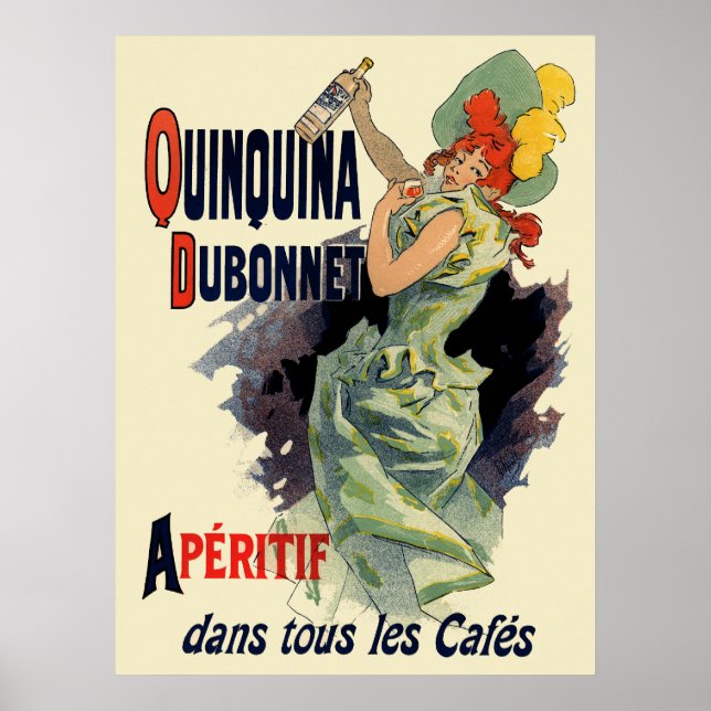 Póster Quinquina Dubonnet (Frente)