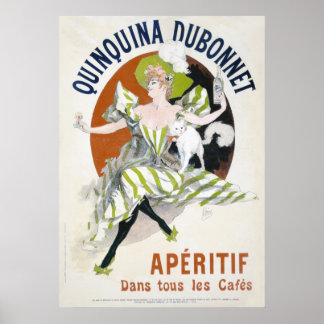 Póster Quinquina Dubonnet Aperitif - Poster Vinatge