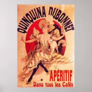 Póster Quinquina Dubonnet Jules Cheret Bella Artes