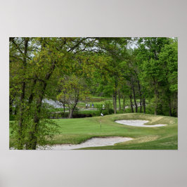 Póster Quinto Green, campo de golf Ironhorse, Leawood, Ka