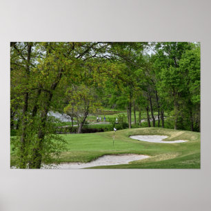 Póster Quinto Green, campo de golf Ironhorse, Leawood, Ka