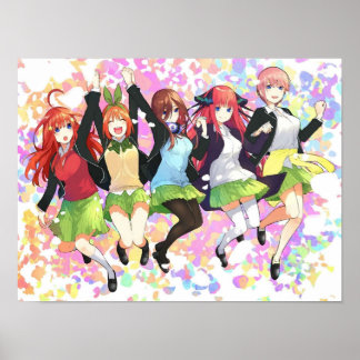 Póster Quintupletas Quintesenciales