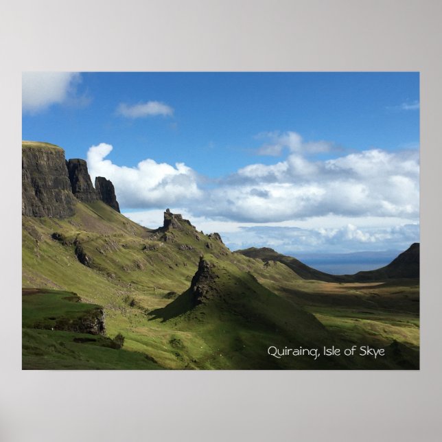 Póster Quiraing Skye Poster (Frente)