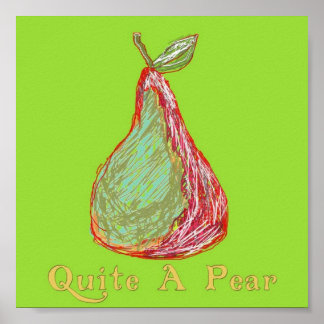 Póster Quite a Pear