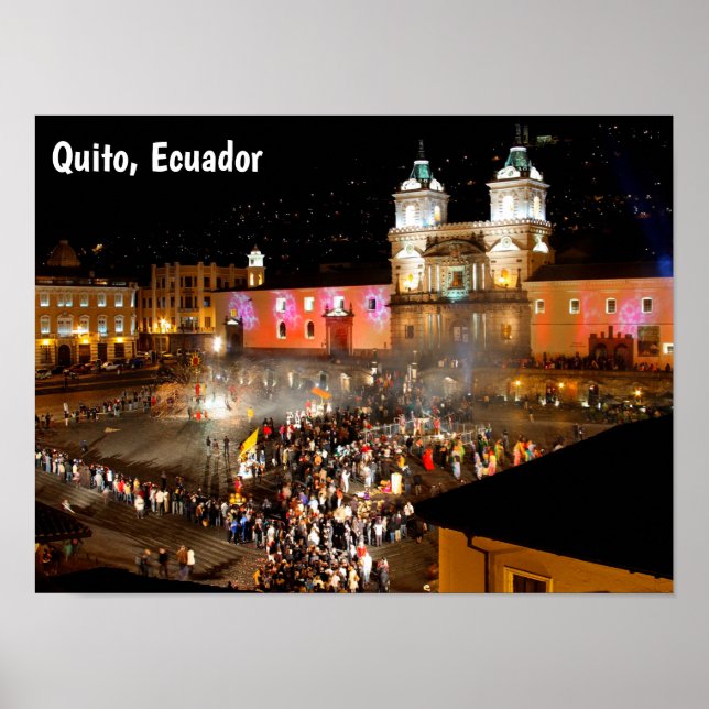 Póster Quito (Frente)