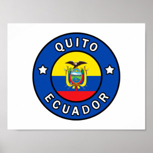 Póster Quito Ecuador