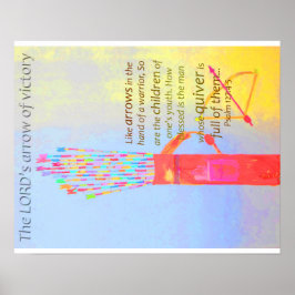 Póster Quiver lleno de flechas