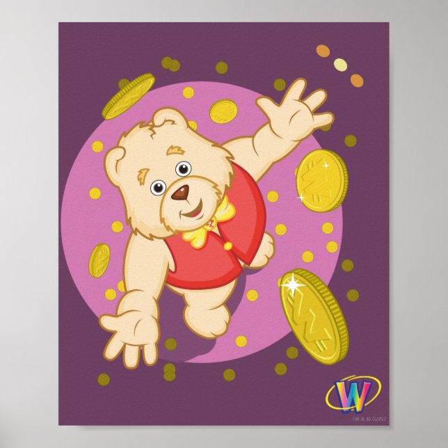 Póster Quizzy Bear (Frente)