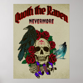 Póster Quoth the Raven, Nevermore
