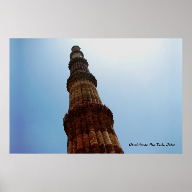 Póster Qutub Minar (Frente)