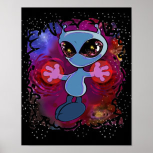 Póster Qwiby   Surge cósmico