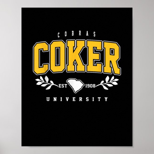 Póster R Institute Cobras Technology Arch Retro Para Homb (Frente)