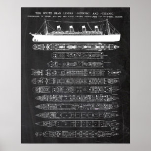 Póster R.M.S. Patente titánica