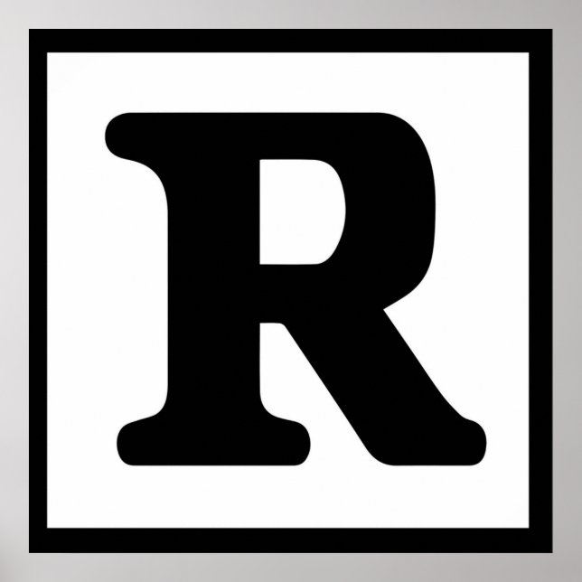 Póster R nominal (Frente)