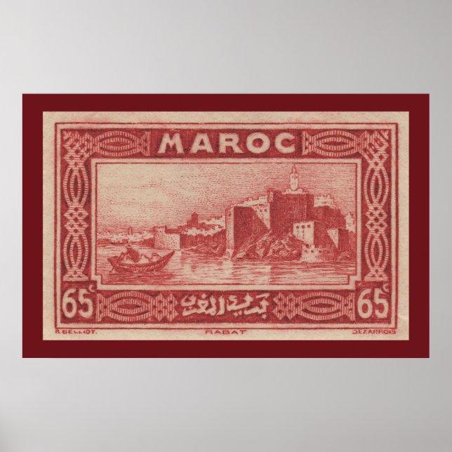Póster Rabat, Marruecos - Poster (Frente)