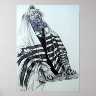 Póster Rabbi Prays
