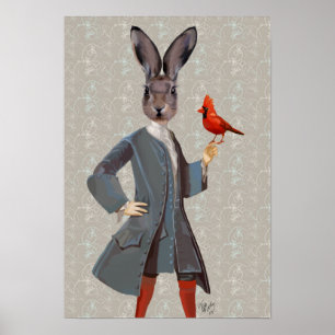 Póster Rabbit And Bird