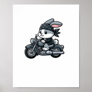 Póster Rabbit Boba Tea Bubble Tea Kawaii Tema lindo rabin