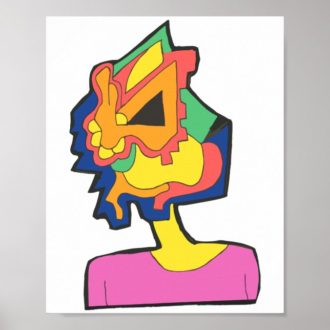 Póster Rabbit Face (Frente)
