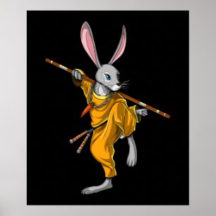 Póster Rabbit Ninja