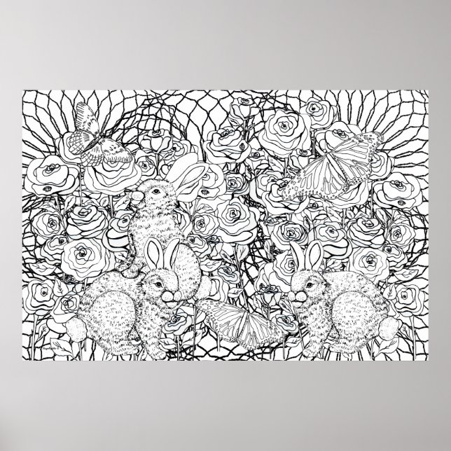 Póster Rabbit Rich (Frente)