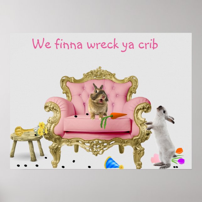 Póster Rabbit Shenanigans Poster (Frente)