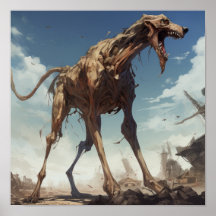 Rabia en Popota: Furioso Poster de Perro Gigante