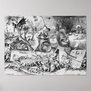 Póster Rabia (Ira), Los Siete Pecados Mortales