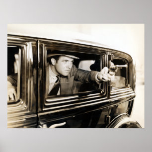 Póster Rabia vial de los años 1930