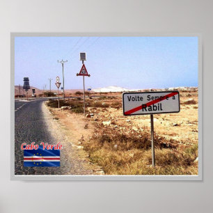 Póster Rabil - Placa toponímica -