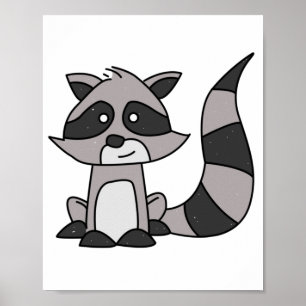 Póster Raccoon