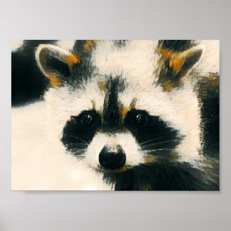 Póster Raccoon Lover