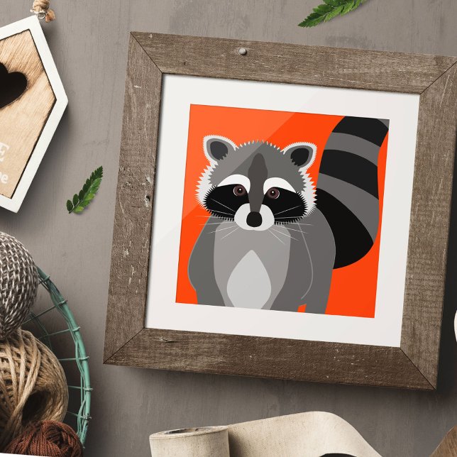 Póster Raccoon Rascal Poster (Subido por el creador)
