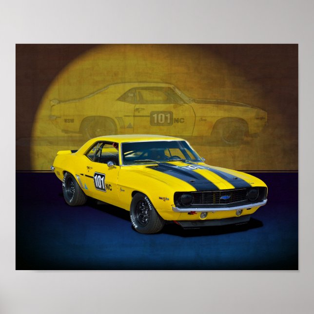 Póster Race Camaro Poster (Frente)