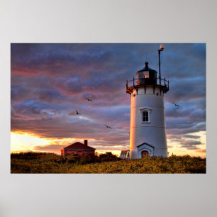 Póster Race Point Lighthouse