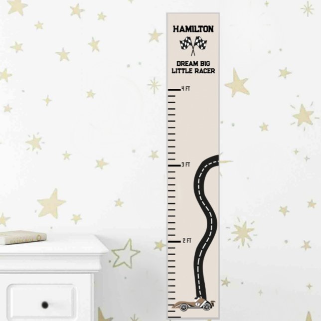 Póster Race Track Neutral Boys Growth Chart (Subido por el creador)