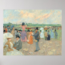 Races at Longchamp - Jean-Louis Forain Fine Art