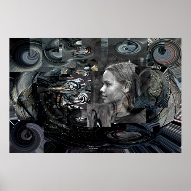 Póster Rachel en un Tesseract (Frente)