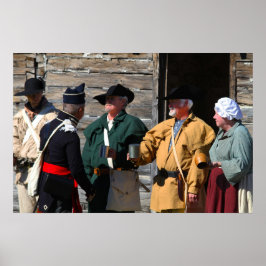 Póster Ración de Whiskey en Fort Osage, Misuri (24x16)