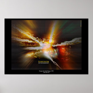 Póster Racismo callejero