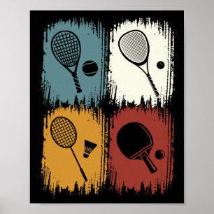 Póster Racketlon