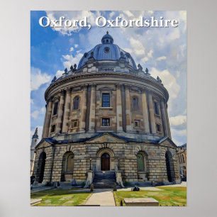 Póster Radcliffe Reverie - Cúpula icónica de Oxford